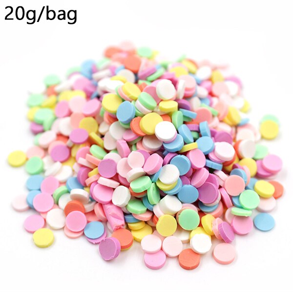 Charms for Slime Addition Fluffy Soft Clay Supplies Decoration Lizun Clear Sprinkles Slime Toys DIY Slices Putty Box Set: F