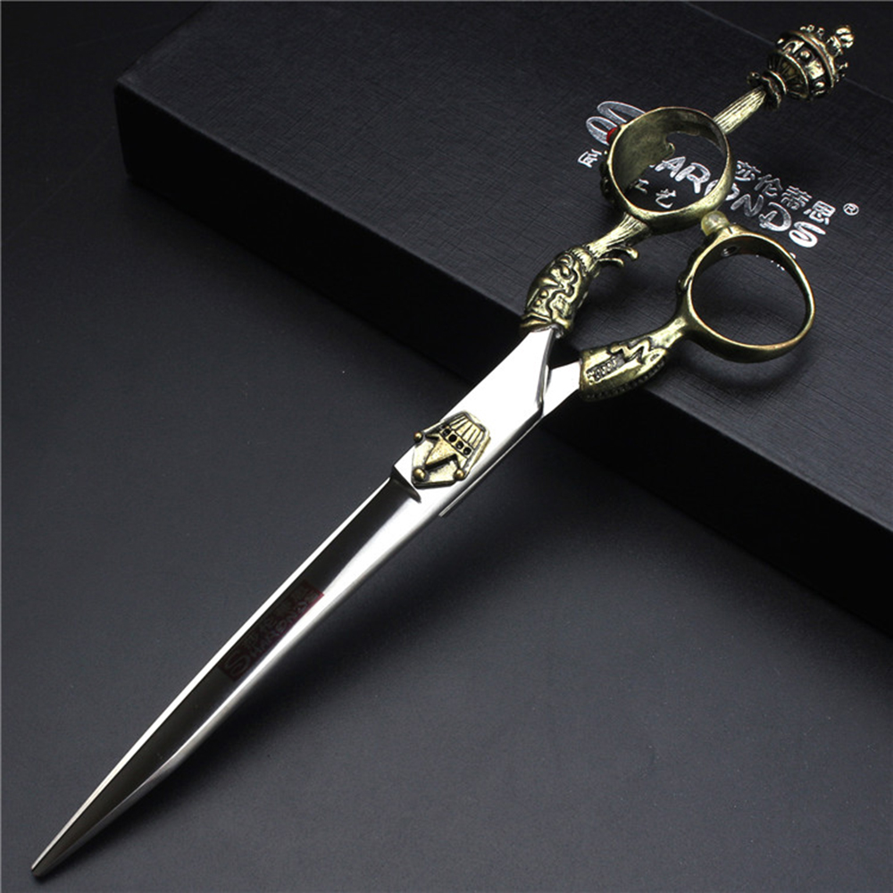 5.5/6/7 Inch Pet Scissors Dog Grooming Scissors for Groomer Japan Cutting Shears Sharp Edge Animals Haircut Logo Engraving