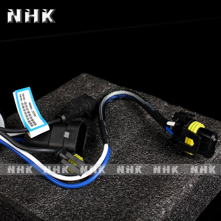 Nhk 9005 9006 hb3 hb4 blå pakke skjult xenon pære 4300k 5500k 6000k universal biltilbehør