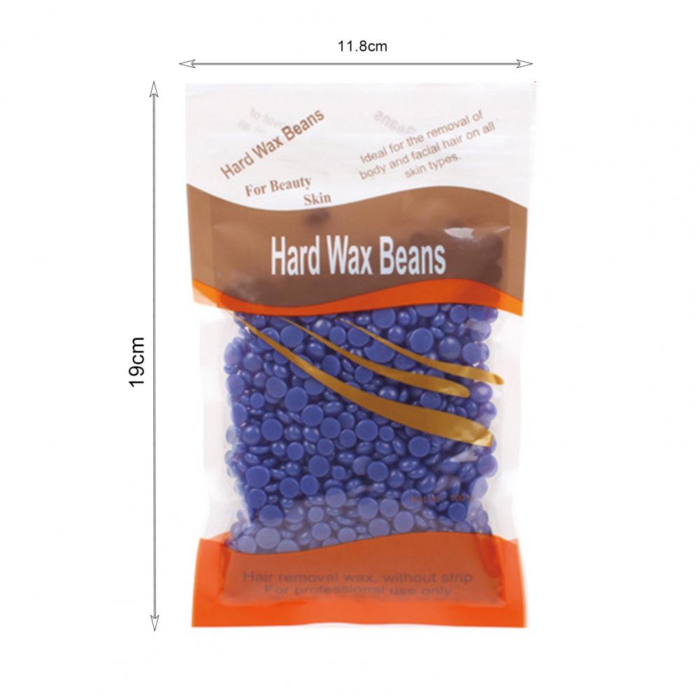 Haricots de cire à effet rapide, 100 g/paquet, sans papier, pour éliminer les poils, herbes, Film dépilatoire unisexe