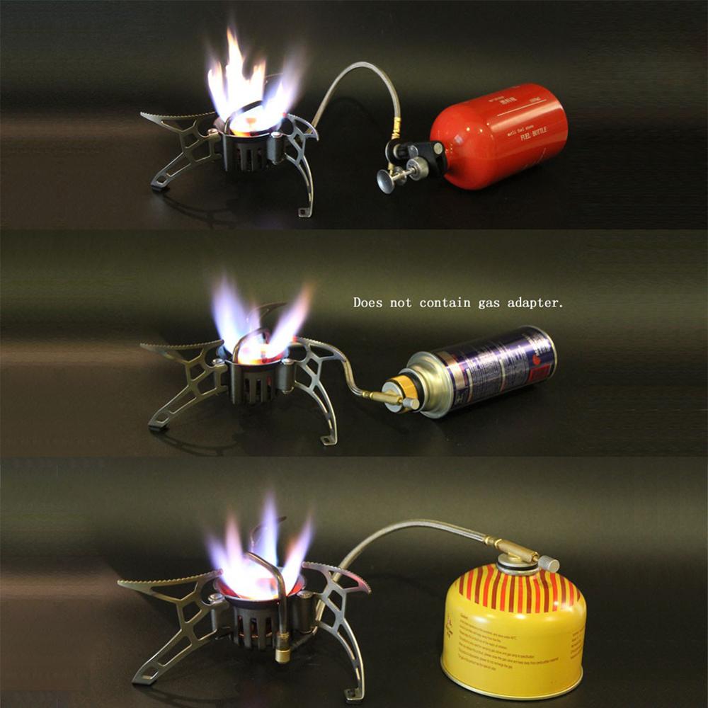 2 piece set of Emergency Gas Can Aluminium Fuel Oil Bottle Small Petrol Container for Camping Picnic Barbecue Motorcycle cooker