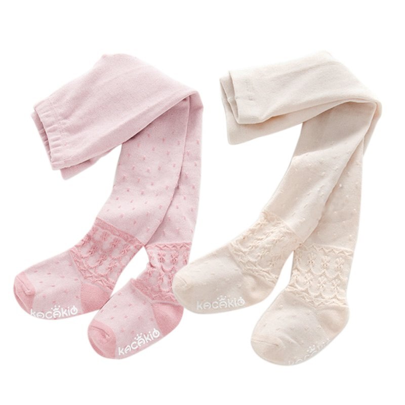 Pantimedias de algodón de invierno para niñas, pantimedias informales transpirables con letras estampadas, pantimedias largas cálidas de w