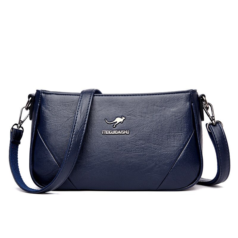 OLD TANG Famous Brand Square Shoulder Bags for Women Handbags Crossbody Bag Trend Messenger Bag: Blue