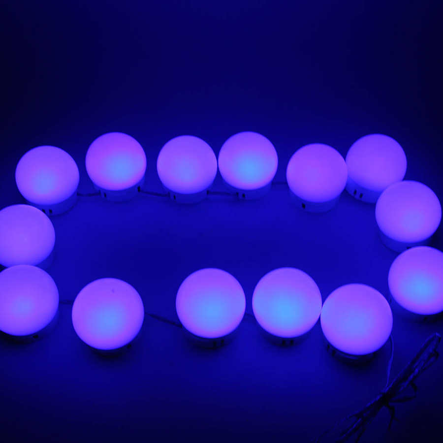 USB Charging Dressing Table Light Dimmer-Switch Vanity Light LED Mirror Bulb Makeup Mirror Lights