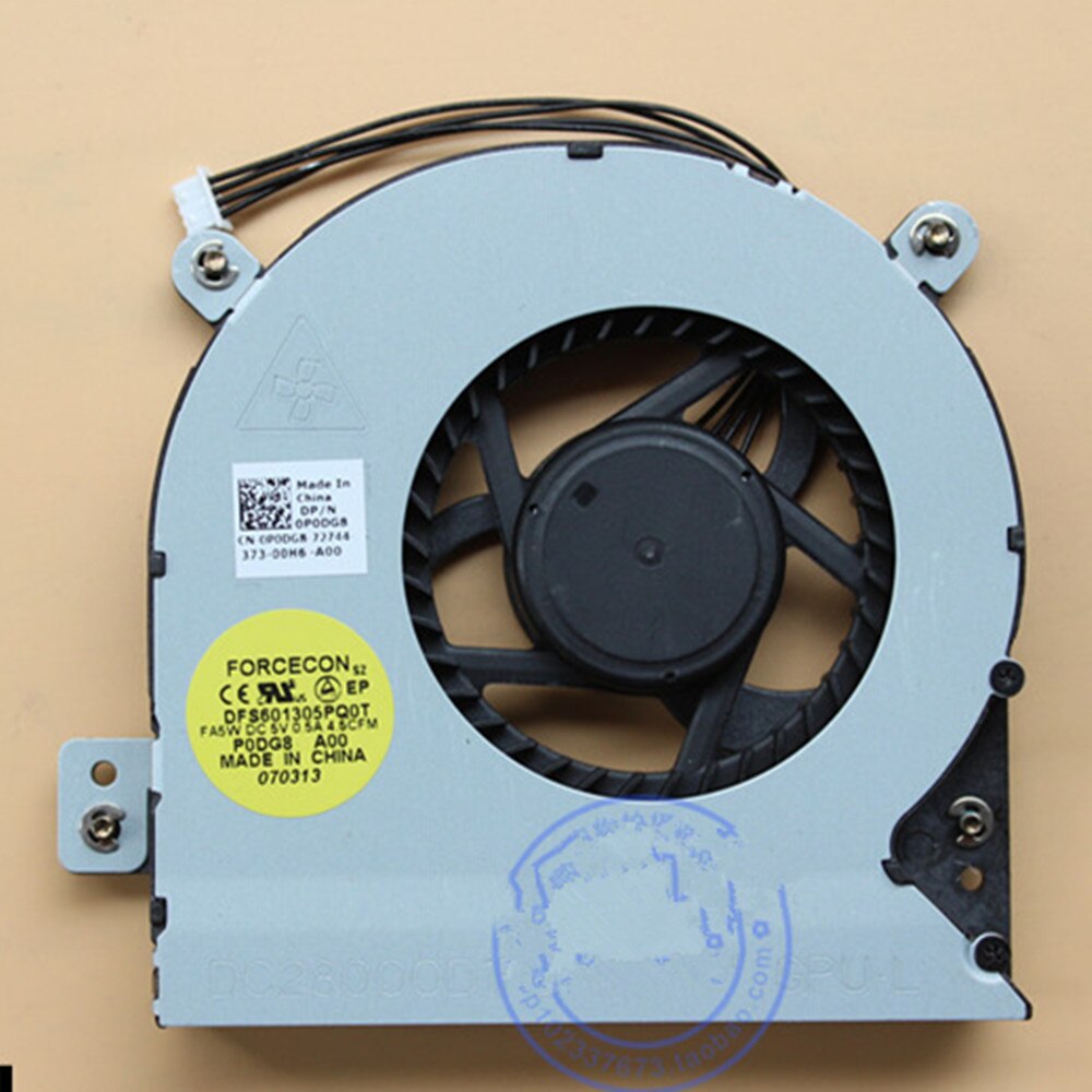 Refroidisseur de cpu pour DELL Alienware M18X R2, ventilateur de refroidissement, FA5V 0PODG8 0RTRCG FA5U FA5W, original