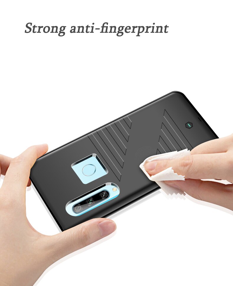 Chargeur de batterie de banque de puissance de 6800mAh étui pour Huawei P Smart Z couverture de charge de secours externe pour Huawei P Smart Z étui de batterie