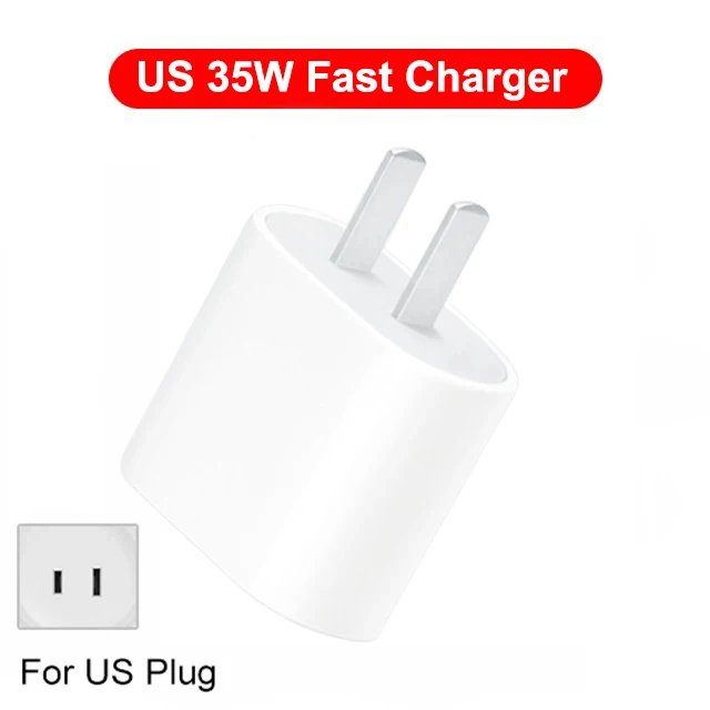 35W PD USB C Charger Fast Charging For Apple iPhone 15 14 13 12 11 16 Pro Max Plus Fast Charger Type C Phone Cable Accessories: EU