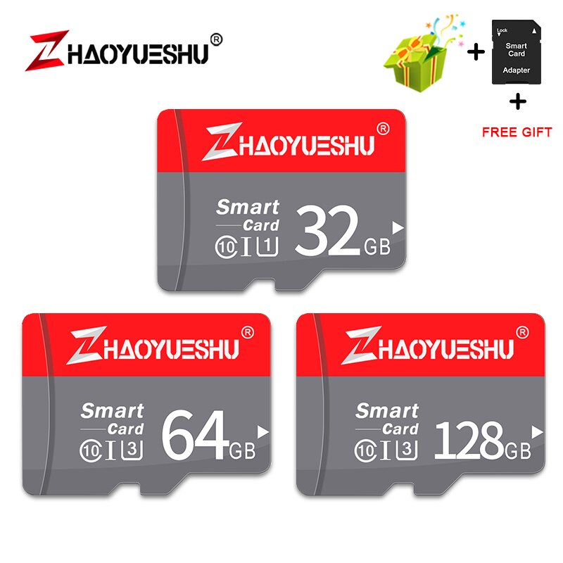Mini sd-kort micro sd-hukommelseskort 8gb 16gb 32gb 64gb 128gb klasse 10 micro sd-kort cartao de memoria 64gb flashdrev til telefon