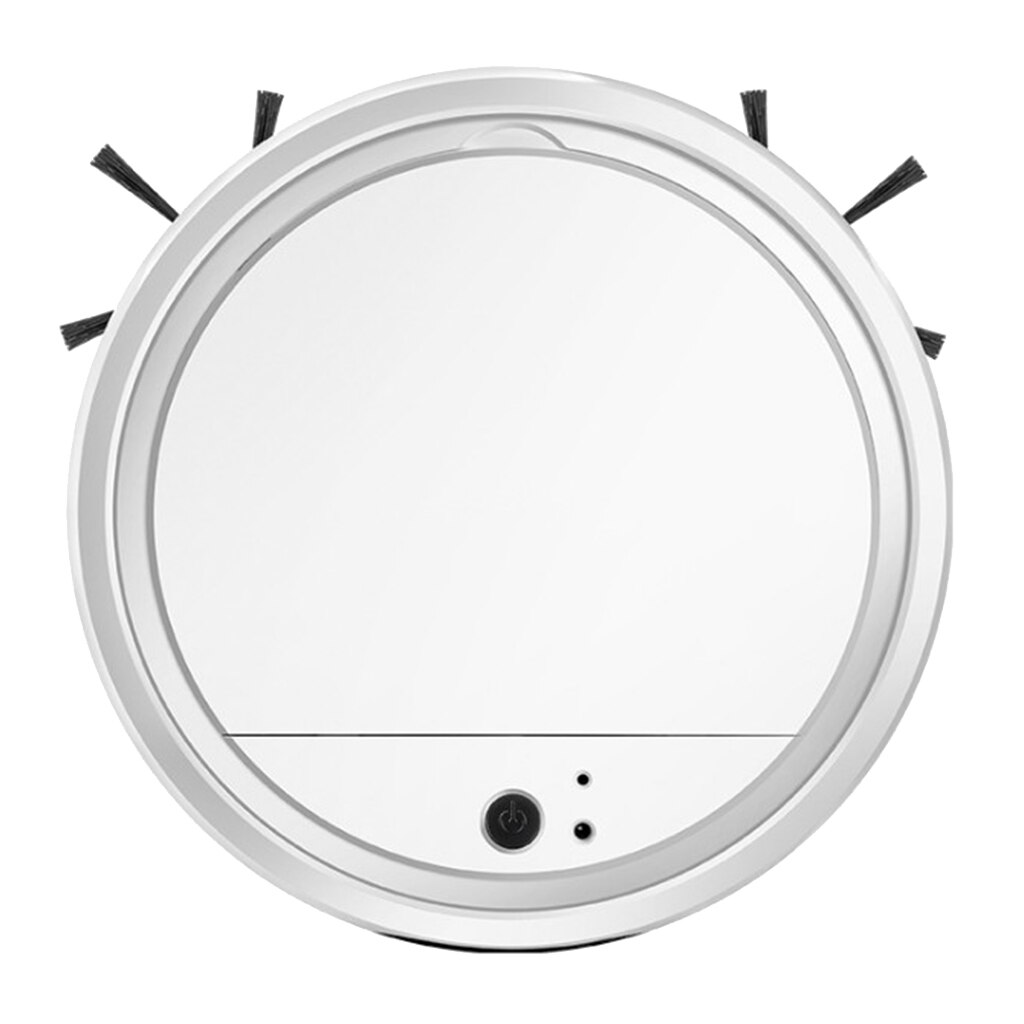 Multifunction Intelligent Mopping Sweeping Vacuum Cleaner Low Noise 7cm: White