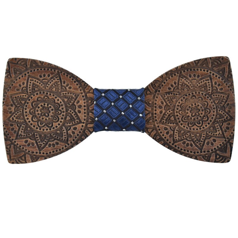 Sitonjwly Holz Bogen Krawatten für Frauen Handgemachte Dünne Krawatten Holz Bowtie für Männer Hemd Krawatte Hochzeit Schmetterling Gravatas