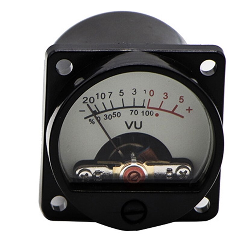 6V-12V Panel VU Meter Bulb Warm Back Light Recording Audio Level Amp Meter 1PC