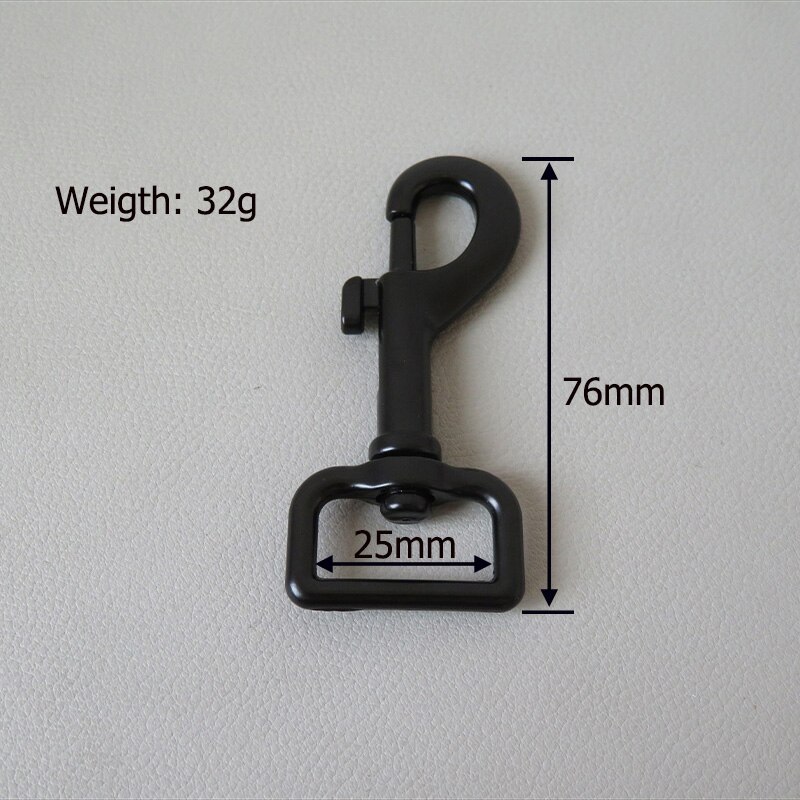1Pcs/Lot 25mm Metal Buckle Swivel Lobster Clasp Carabiner Clip Snap Hooks For Straps Dog Pet Leash Hardware Sewing DIY Accessory: Antique Brass