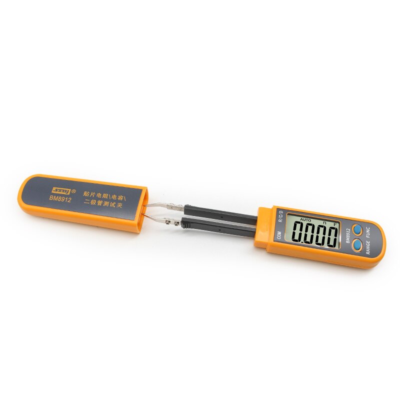 SZBJ BM8910/BM8912 Capacitive Meter Patch Element Tester Diode Intelligent Test Patch Resistance 30MΩ Capacitance 30mF
