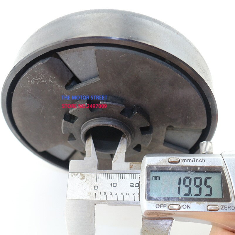 19mm/20mm Centrifugaalkoppeling 10 Tand 420 Tandwiel Chain fit Voor 168 Motor go kart onderdelen