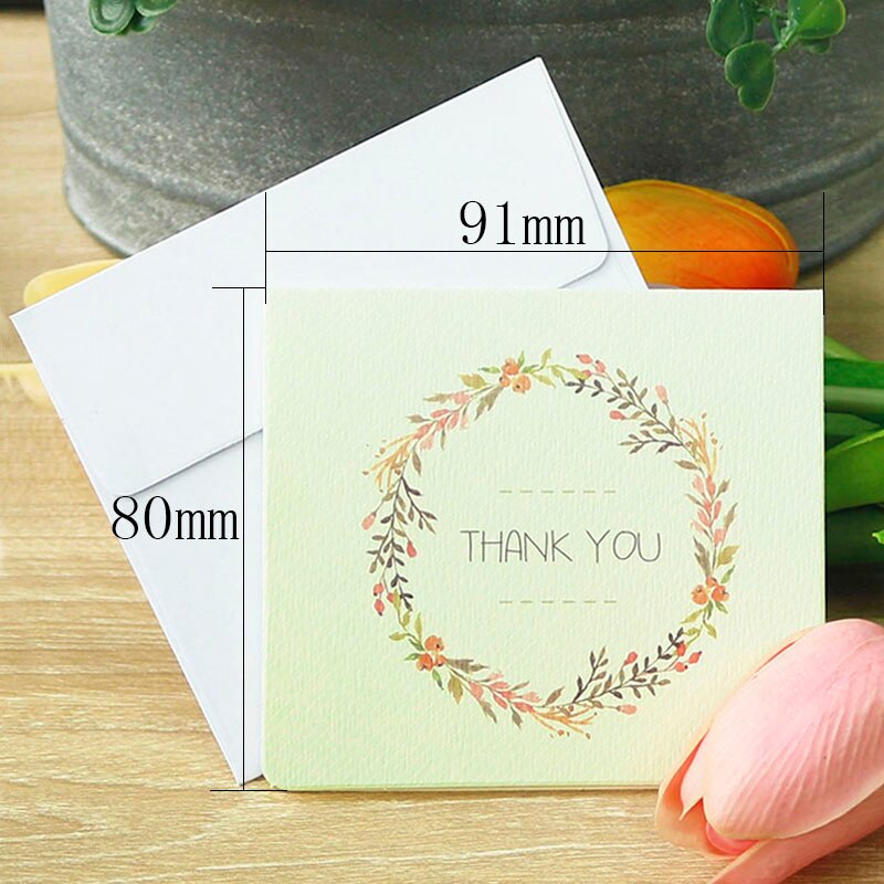 5pcs Greeting Card Paper Envelope Thank You Card Envelopes for Card Scrapbooking Stationery