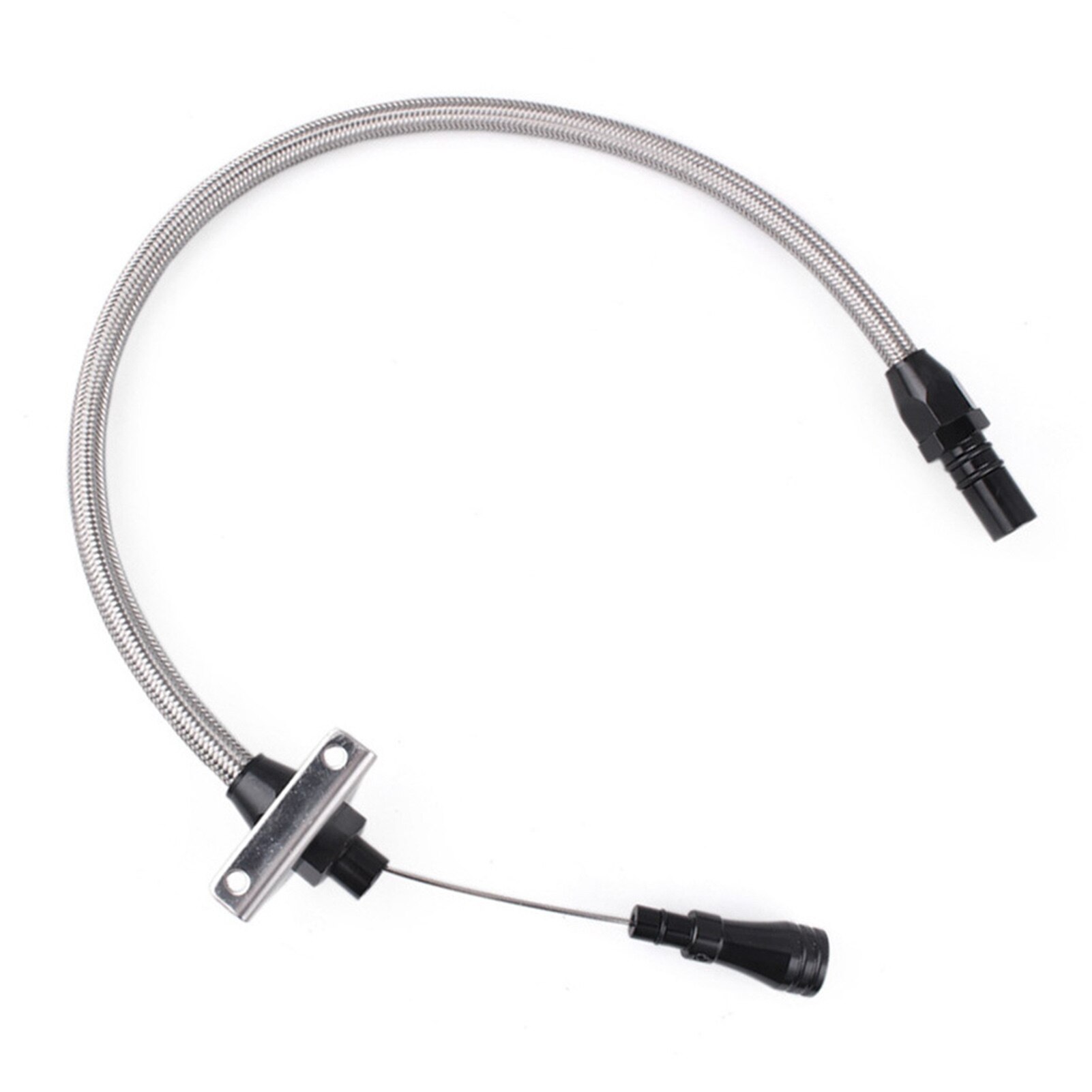 530mm Flexible Car Modified Transmission Dipstick Stainless Steel for GM Chevy TH-350 turbo transmission Auto Drivetrain System