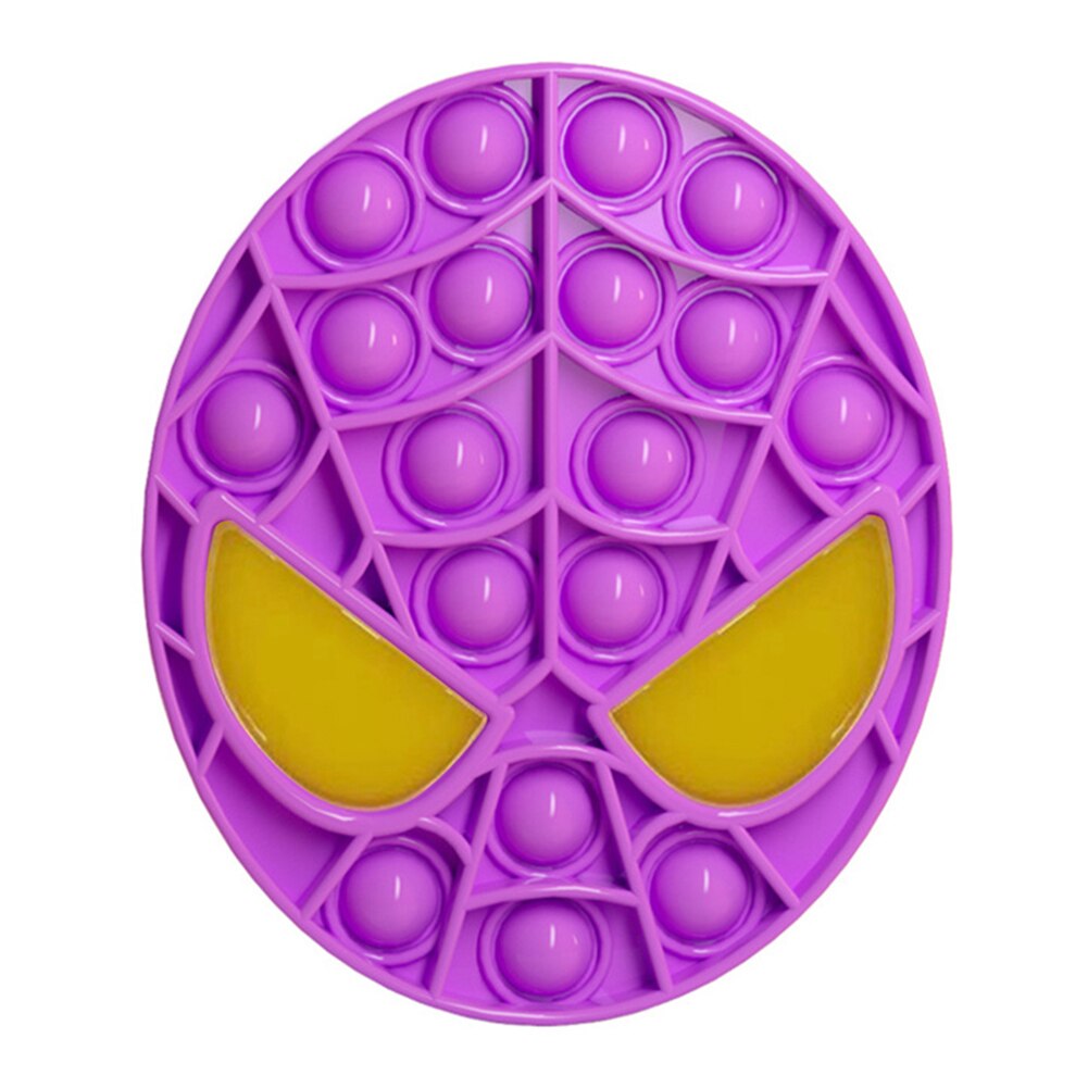 Silicone PushPOPBubbleCartoon Man Sensory Fidget Toys for Autism Stress RelieverPOPs Fidget Anxiety Relief Funny Toys for Adult: 03