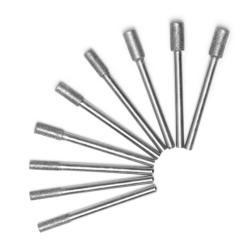 5 Stuks Diamant Boren Kettingzagen Slijpen Micro-Carving Naald Diamant Kettingzaag Slijper Gepolijst Geschild Schuurgereedschap