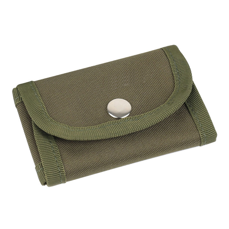 Custodia per rasoio di sicurezza custodia per rasoio da viaggio con sacchetti per zoppo kit da barba accessori in tela: verde