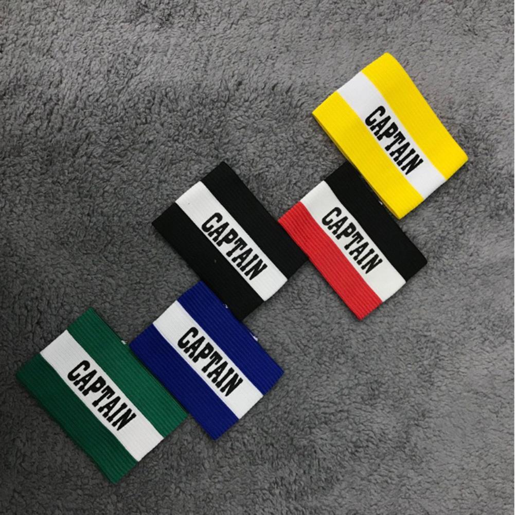 Football Captain's Armband Football Team Captain Band Arm Training Soccer Armband For Sports Games Player Tournament