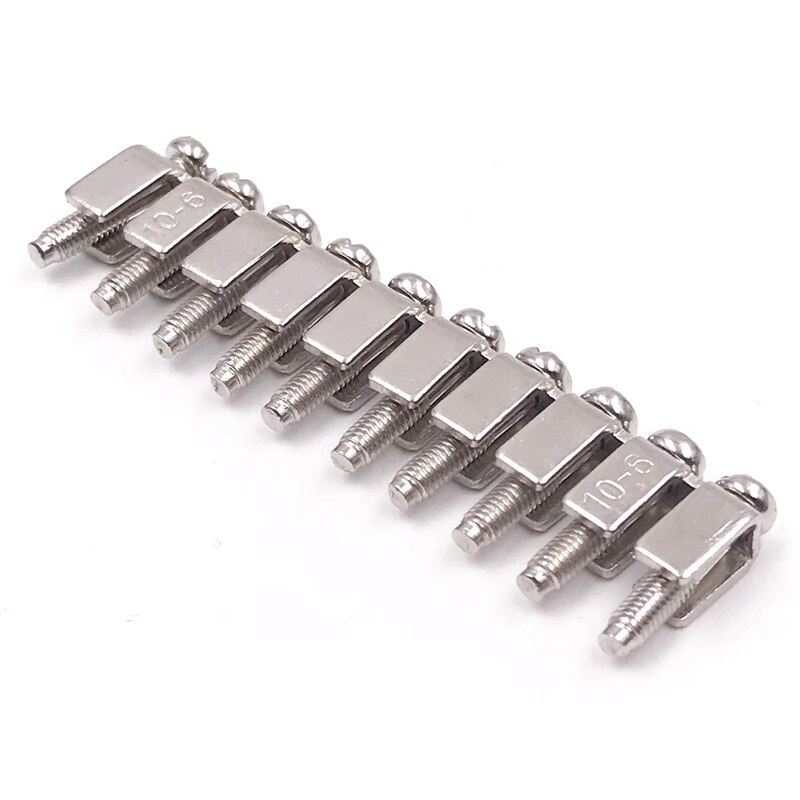 Din Rail Terminal Blocks Kit Uk-2.5N 12 Awg Terminal Blocks Ground Blocks Fixed Bridge Jumpers E/Uk End Brackets Uk-2.5Bg End Co