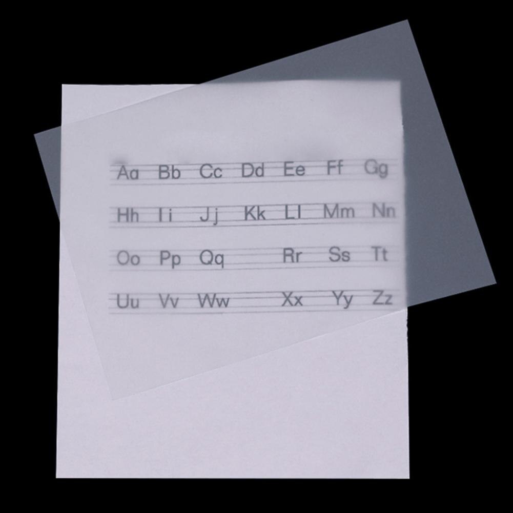50pcs Translucent Tracing Paper for Calligraphy Craft Writing Copying Drawing Architecture Sketching Paper Office Supplies