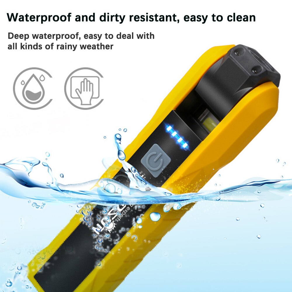 15W Led Work Light Portable COB Worklight Lamp Work Lamp Werklamp Flashlight XPE Working Light Searchlight USB Rechargeable