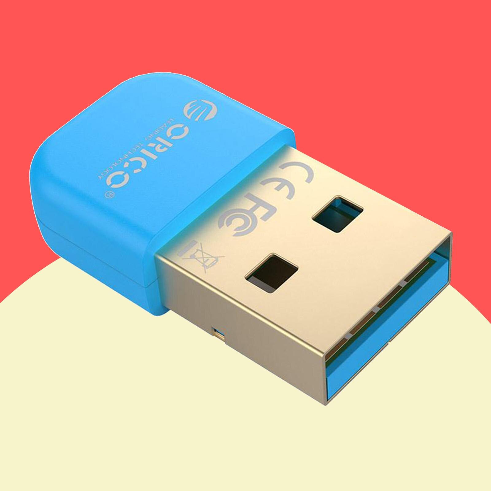 Mini USB Bluetooth 4.0 Adapter Wireless Dongle for Windows Xp/vista/7/8/10: Blue