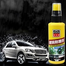Cera para coche de 120mL, resistente al agua, resistente a la lluvia, agente antivaho, recubrimiento de vidrio, agente contra la lluvia para Herramientas de limpieza del parabrisas, accesorios para coche