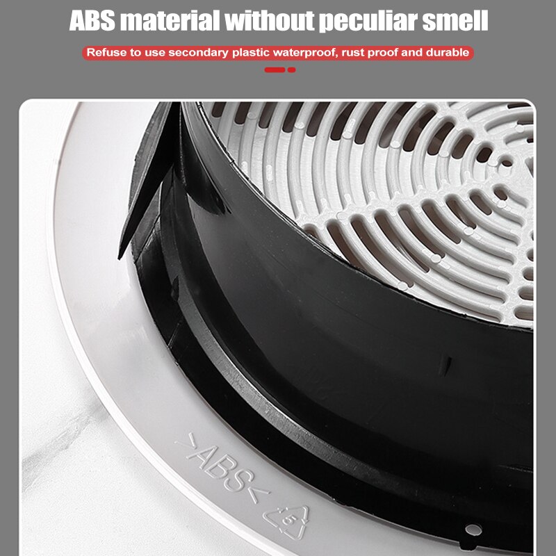 Couvercle de ventilation décoratif, grille de Ventilation ronde, sortie avec écran intégré pour mur, plafond, couvercle de ventilation, outil de cuisine