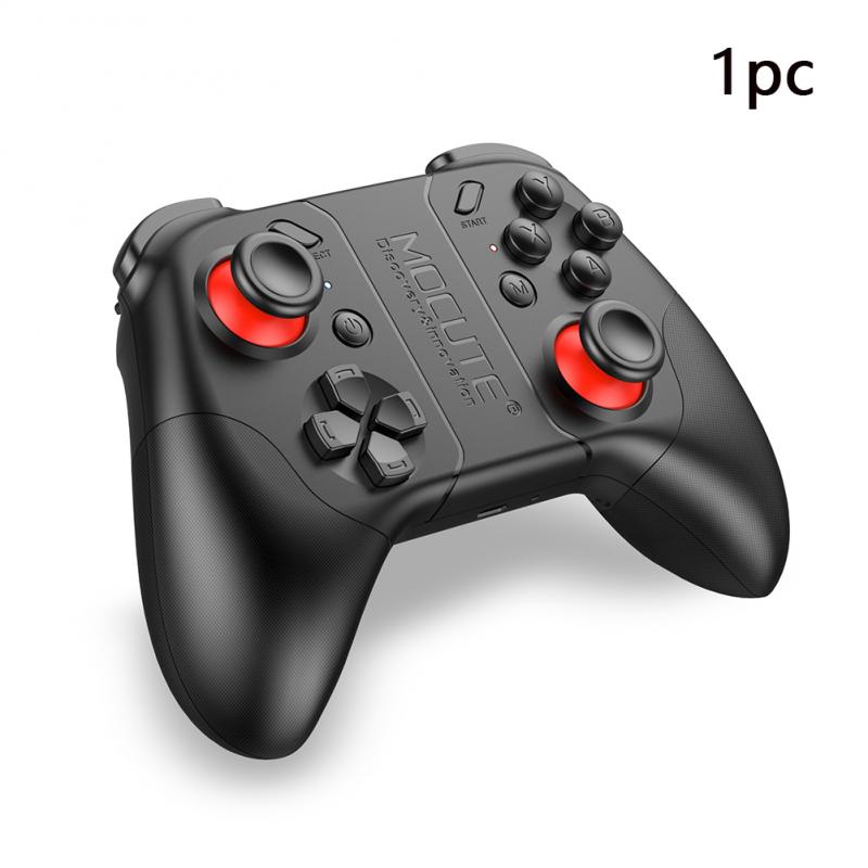Wireless Bluetooth Gamepad Rechargerable For PC Android TV Box Phone Game Controller Remote Vibration Joypad Joystick: 1PC