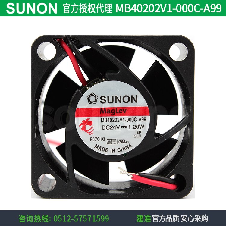 SUNON MB40202V1-000C-A994020 24 V 0.05A 4 CM DC koelventilator