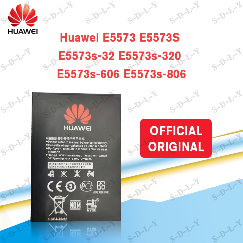 100% Orginal HB434666RBC 1500mAh Battery for Huawei Router E5573 E5573S E5573s-32 E5573s-320 E5573s-606 E5573s-806 Mobile Phone