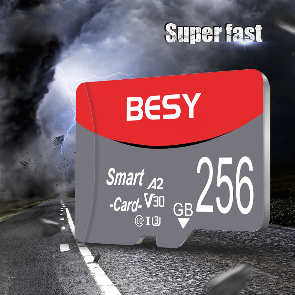 A2 u3 v30 tf- card 32 gb 64 gb/128 gb/256 gb – high-speed memory card for smartphone, camera, dash