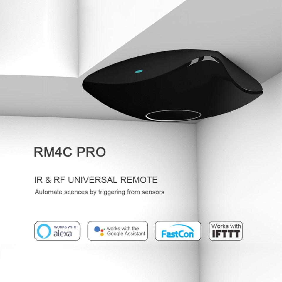 Broadlink Bestcon RM4 Pro/Rm4C Mini Wifi Ir Rf Universele Smart Afstandsbediening Werk Met Alexa Google Thuis Voor domotica