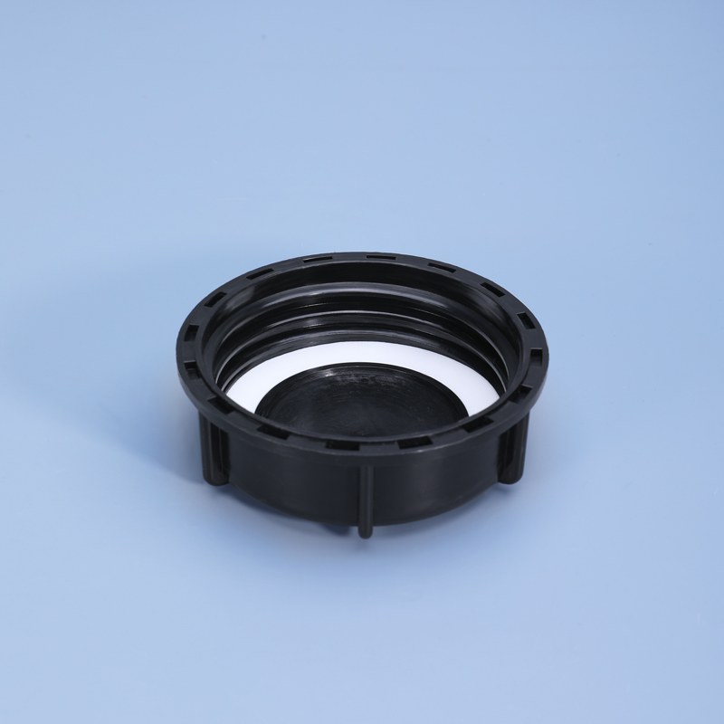 100MM Coarse Thread IBC Tank Valve Cover With Leakproof Ring Plastic Dust Cover for IBC Water Tank Valve