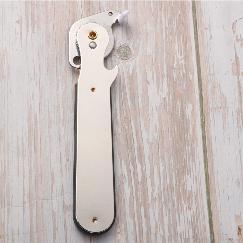 Manual Can Opener Stainless Steel Tin Opener Kitchen Can Piercer for Restaurant Home Camping