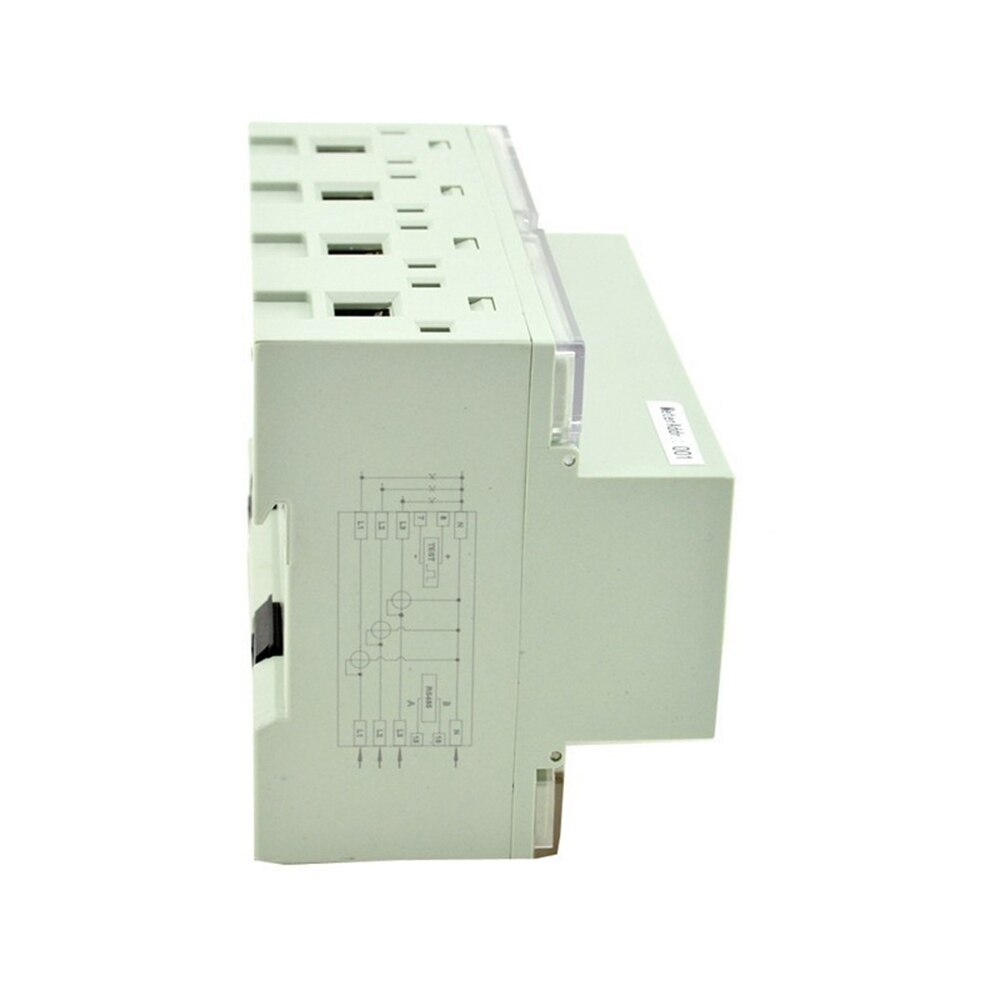 Din Rail Three Phase Energy Meter Portable Digital LCD With Modbus RTU 20(120)A 230/400V