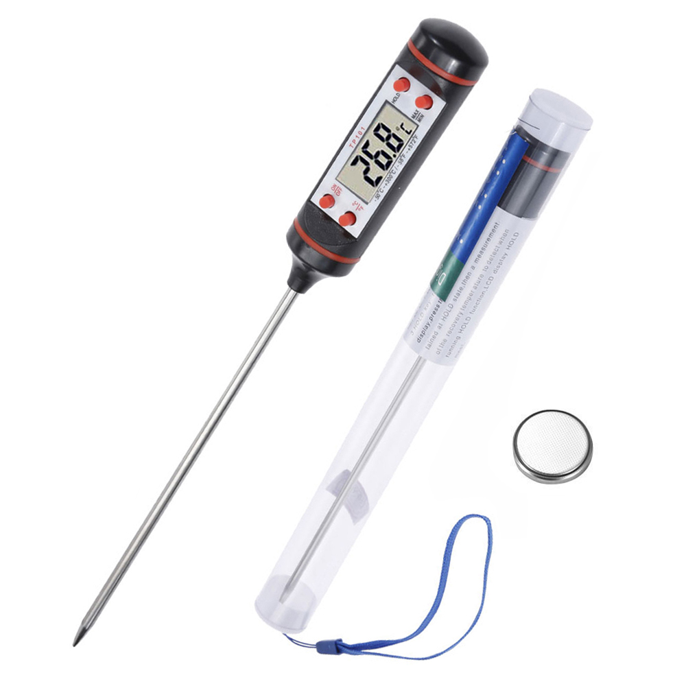 Digitale Keuken Thermometer Probe Vlees Thermometer Koken Eten Vlees Bbq Probe Temperatuur Meter