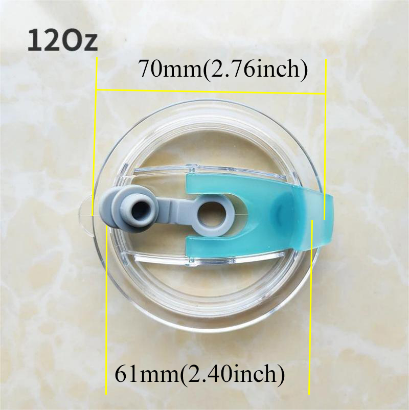 Couvercle de bouteille d'étanchéité 12 ~ 30 Oz, couvercles en plastique uni anti-éclaboussures et anti-déversement pour Ozark Trail Rtic Yeti, gobelet, tasse Thermos multicolore