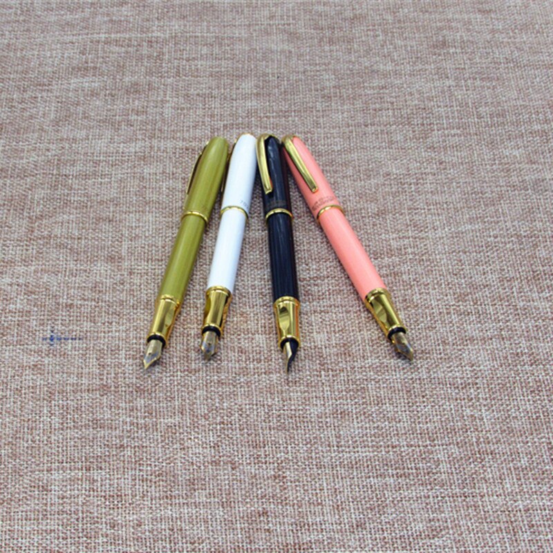 Lyx diamant hatt färg skolan student kontor 0.38mm nib fontäner