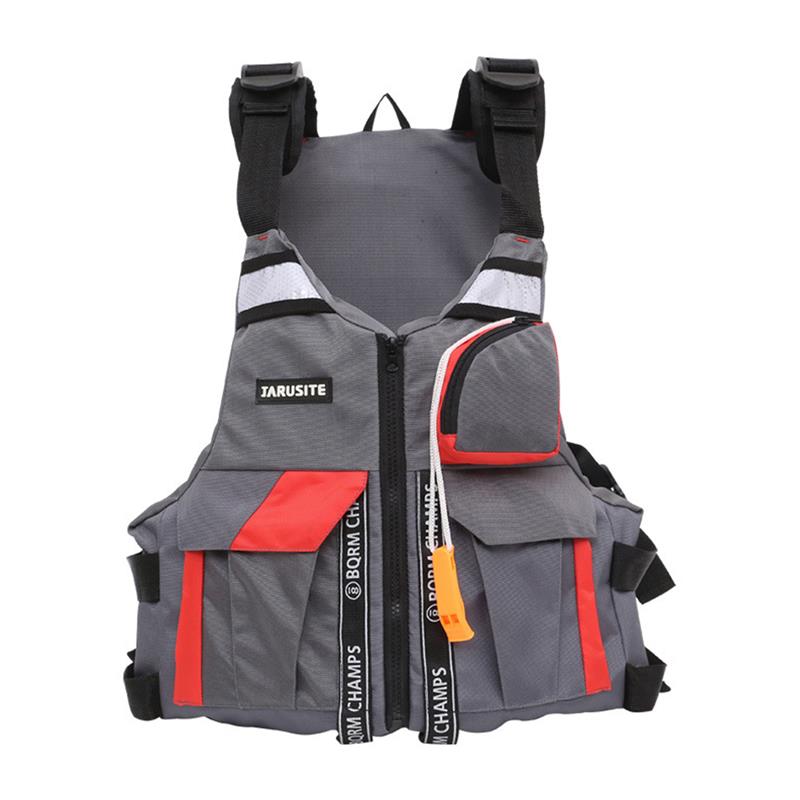 Vissen Zwemvest Outdoor Sport Zwemvest Multi Zakken Drijfvermogen Unisex Veiligheid Jas Verstelbare Drijfvermogen Vest