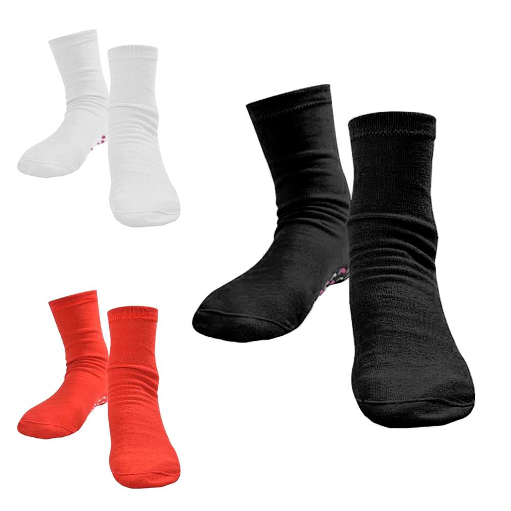 Chaussettes magnétiques de thérapie magnétique auto-chauffantes, 1 paire, confortables, respirantes, pour Ski d'hiver, Fitness, Sport, pour hommes et femmes: Black