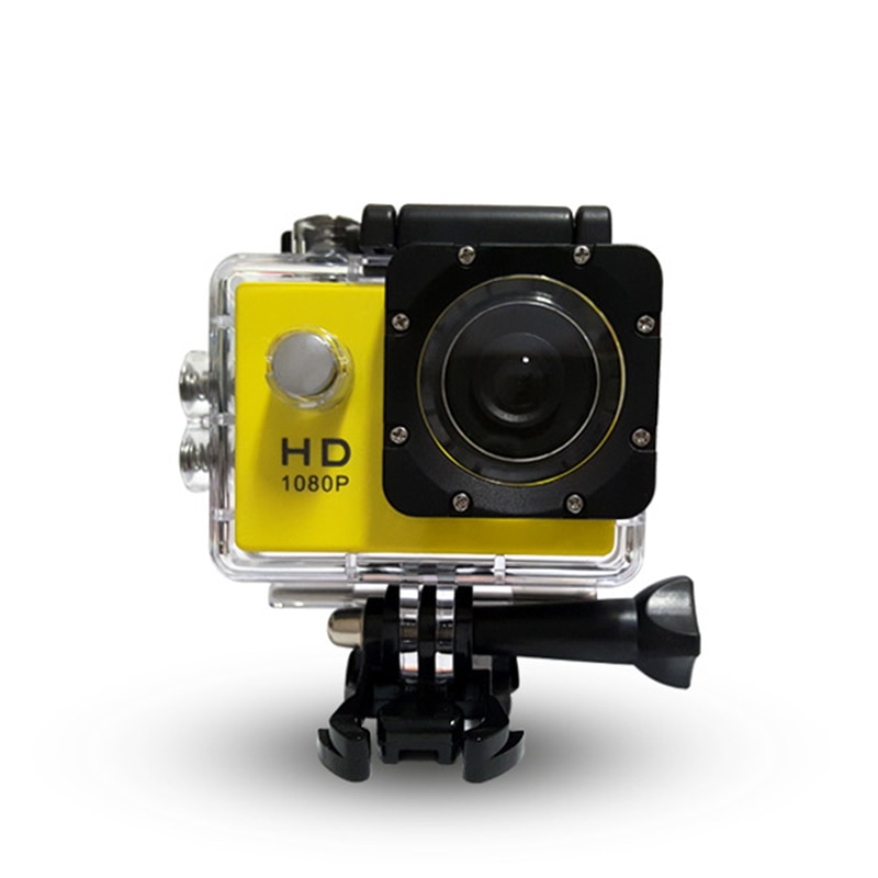 Action Camera Waterproof Sports Cam Wide Angle Lens DV Camcorder Rechargeable
