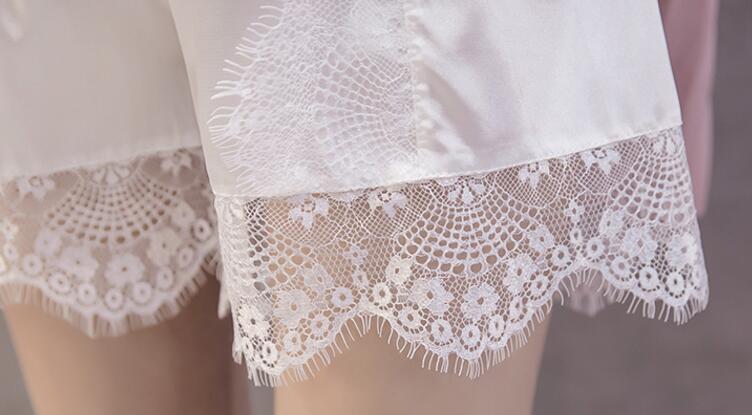 HVEPUO Katoen-linnen shorts voor dames, elastische
