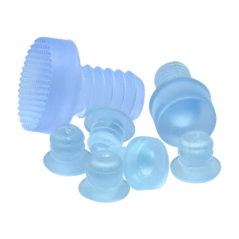 10Pcs Kabinet Meubilair Antibotsing Deeltje Ingebed Dikke Mute Noise Pad Transparante Rubber Pvc Clear Home Decor