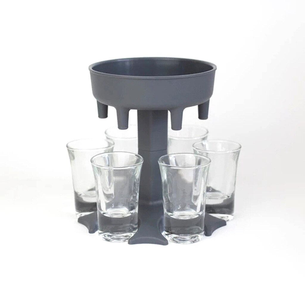2021Bar Shot Dispenser Glass Verre Accessories Dispenser Dispensador De Cerveza Shot Buddy Alcool Drinking Glasses for Alcohol