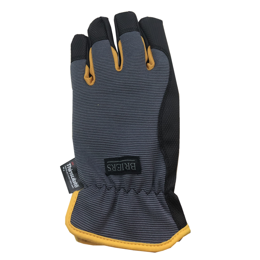 PU Reinforced Grip Cut Resistant Industrial Safety Anti Vibration Thinsulate 3M C-40 Grams Fully Lined Mechanic Work Gloves