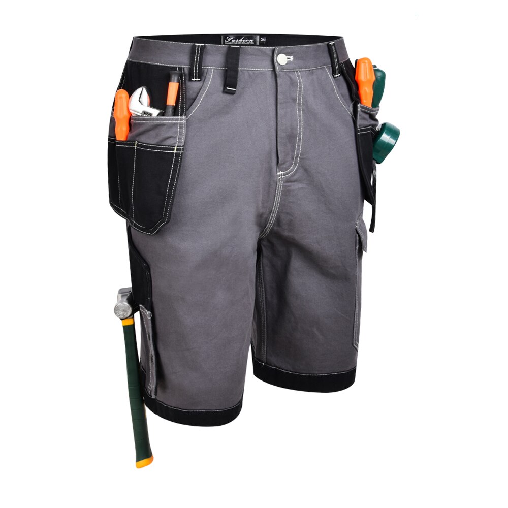 Craftsman Men's Work Pants Workwear Multi Pockets Work Trousers Mechanic Workwear Safety Clothing D30