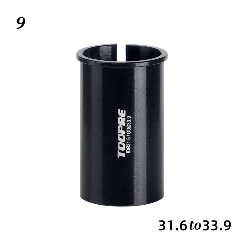 Aluminium Fiets Zadelpen Mouw Converteren Conversie Adapter Zadelpen Buis Racefiets Accessoire 22.2/25.4/27.2/28.6/31.6Mm: 9